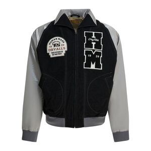 HUMAN MADE Baseball Jacket Men BLACK Outerwear